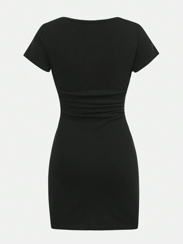 Cuello Cuadrado Shein Vestidos Para NiÃ±as Shein Vestidos De BaÃ±o