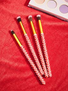 Betty Boop | ROMWE 5 Pieces Cute Makeup Brush Set - Multicolor - View 8