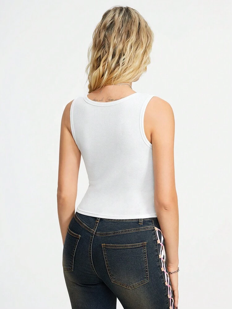 Women's Printed Simple Daily Sleeveless Tank Top