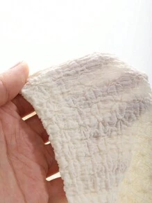 DAZY Textured Asymmetrical Neck Slim Fit Women's Short Sleeve T-Shirt Summer,Crop Tops Women Preppy Tops