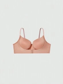 DesireSculpt Brasier de talla grande con broche frontal y soporte de aro, 1 pieza