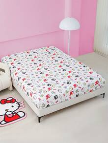 HELLO KITTY AND FRIENDS | SHEIN 卡通印花床單 - 彩色 - 查看 4