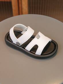 Fashionable Boys' Comfortable And Versatile Beach Sandals And Slippers - White - View 7