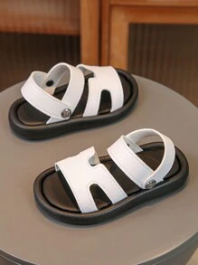 Fashionable Boys' Comfortable And Versatile Beach Sandals And Slippers - White - View 4
