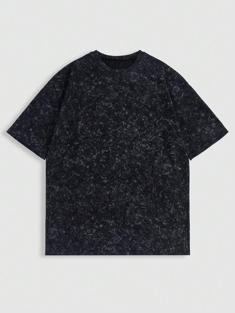 Vintage Palm Tree Print Oversized T-Shirt, Casual Streetwear Vacation Style For Women, Boyfriend Chic