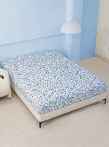 HELLO KITTY AND FRIENDS | SHEIN Tấm trang bị in đầy đủ - Màu xanh nhạt - Xem 4