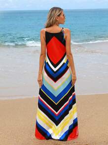 RueChic Vestido Maxi Multicolor