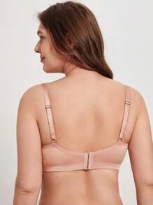 DesireSculpt Brasier de talla grande con broche frontal y soporte de aro, 1 pieza