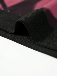 Ropa interior cuadrada delgada para hombre con impresión digital