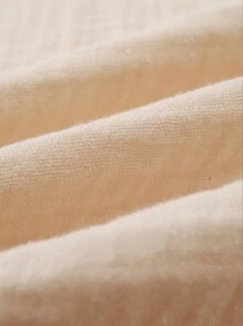 Men Linen/Bohemian Style Short Sleeve Shirt