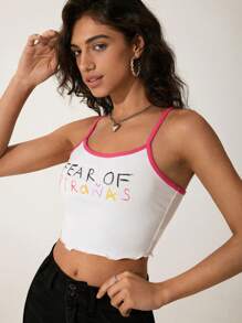 GAWX Top tipo camiseta de tiras ajustado para mujer, de corte corto, ideal para verano, vacaciones, playa, salir, festivales, estilo Ibiza, y vestimenta de estilo occidental