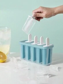 1 pieza Molde para paletas heladas 5 cuadrícula - Azul - Ver 2