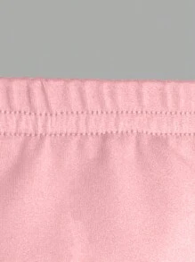 INAWLY Ladies' Star Printed Sleeveless Bandeau Top Pink Tube Top For Summer - Baby Pink - View 4