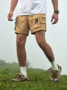 In My Nature Men's Fashionable Loose Fit Outdoor Work Shorts With Pocket Design