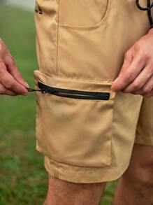 In My Nature Men's Fashionable Loose Fit Outdoor Work Shorts With Pocket Design