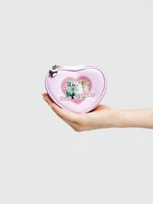 ROMWE Kawaii Túi đựng tiền xu hình mèo hoạt hình dễ thương và túi đựng 348640 - Nhiều màu - Xem 4