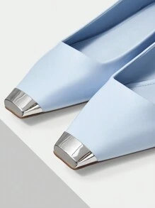 MOTF PREMIUM Zapatos de mujer planos y cómodos - Azul - Ver 3
