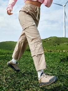 In My Nature In My Nature Outdoor-Arbeits-Bundhose für Damen mit Tunnelzug