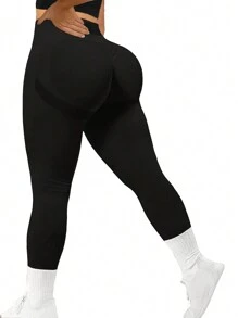Rhythm Era Nahtlose Kompressions-Workout-Leggings und Yogahosen für Damen in Übergröße