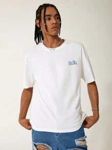 GAWX Áo thun nam cổ tròn tay ngắn in hình cây nhiệt đới mùa hè có khẩu hiệu, áo thun họa tiết 100% cotton, ngày lễ, năm mới, kỳ nghỉ, mùa xuân, lễ hội - trắng - Xem 5