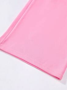 Manfinity Roghcode Quần nỉ dài in họa tiết hoạt hình cho nam, quần nỉ dài rộng thùng thình, quà tặng cho chồng, bạn trai - Hồng - Xem 5