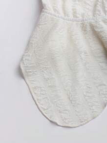 Lunelith SHEIN Lunessa Camiseta de tirantes de verano con dobladillo asimétrico de unicolor