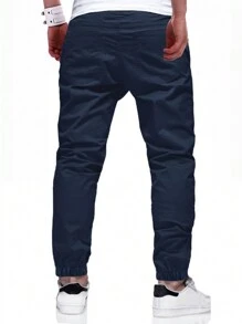 Manfinity Homme Men 2pcs Slant Pocket Trousers - Multicolor - View 3