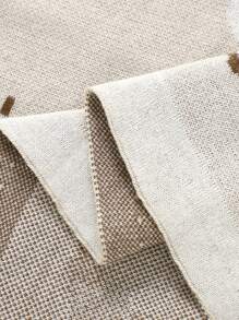 Baby Cartoon Printed Color Block Knitted Swaddle Blanket Love Valentine