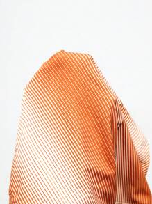 Maija Women's Fashionable Gradient Striped Halter Neck Fitted Top, Back To School Style