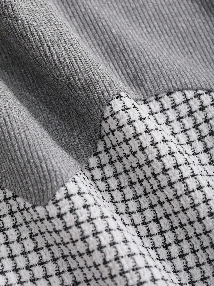 Women's Short Sleeve Wrapped Splicing Color Block T-Shirt Summer,Crop Tops Women Plaid