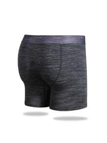 Men's Plain Simple Boxer Briefs For Everyday Wear (5pcs Set)