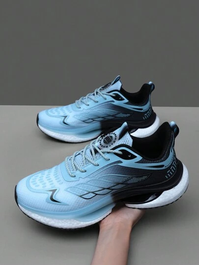 男士運動鞋，透氣吸震彈性耐磨休閒鞋