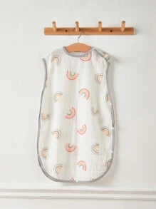 Cozy Pixies Rainbow Printed U-Shaped Baby Sleeping Bag (1pc) - Multicolor - View 2