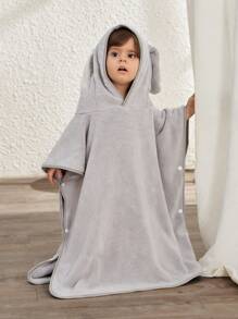 Cozy Pixies 1pc Strong Water Absorption Baby Multi-Use Blanket, Can Be Used As Bath Towel, Bedding Or Swaddle