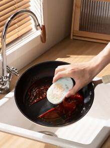 SHEIN Basic living Cartoon Printed Wood Pulp Kitchen Cleaning Cloth