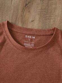 INAWLY 素色圓領T恤