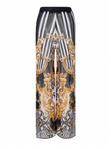 Swim Oasis 印花长袖连体泳衣（含泳裤）套装 夏季 - 彩色 - 查看 4