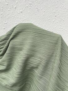 SHEIN Frenchy Summer Casual Loose Green Short Jumpsuit, Button Front Waist Jumpsuit Christmas - Green - View 6