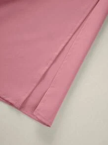 Chiquease 女士夏季休闲长袖日常连衣裙长款女装 - 淺粉色 - 查看 4