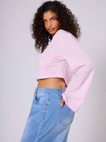 MUSERA Crop top de encaje rosa talla grande para vacaciones, verano, vacaciones de primavera, vacaciones, Ibiza, vacaciones