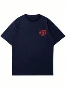 2025 Classic Men's Summer Short Sleeve T-Shirt| Comfortable Fit | Suitable For Work And Leisure | Multiple Color Options - Navy Blue - View 6