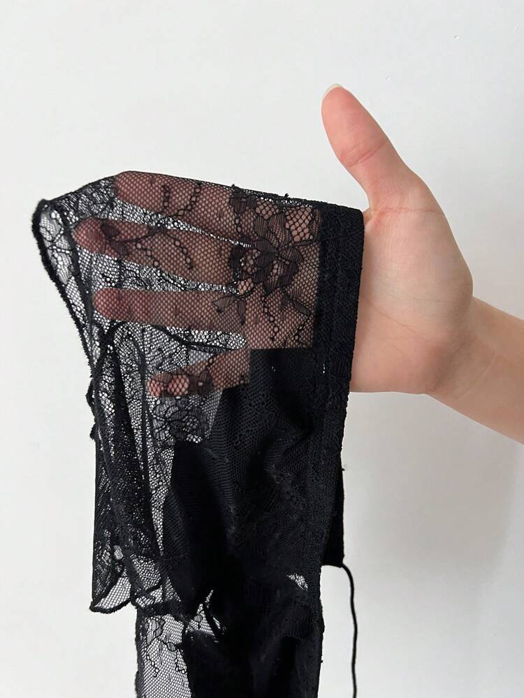 Women's Sexy Lace Camisole & Skirt Set