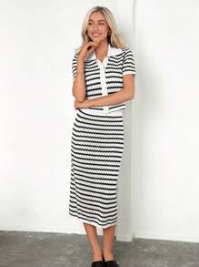 SHEIN Clasi Elegant Women's Two Pieces Sweater Set