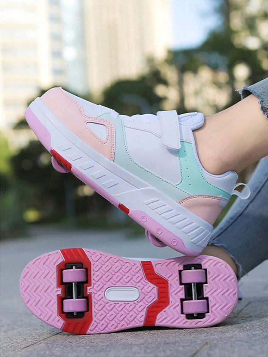 Transformable FourWheel Roller Skates For Adults, Inline Skates And Rollerblades Dual Purpose