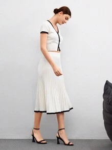 CUCCOO BIZCHIC 黑色 PU 女式踝带方头高跟凉鞋优雅基础款商务休闲商务时尚圣诞秋季新年假期 - 黑色 - 查看 10