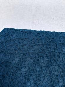 SHEIN Clasi Summer Women's Textured Stand Collar Shirt