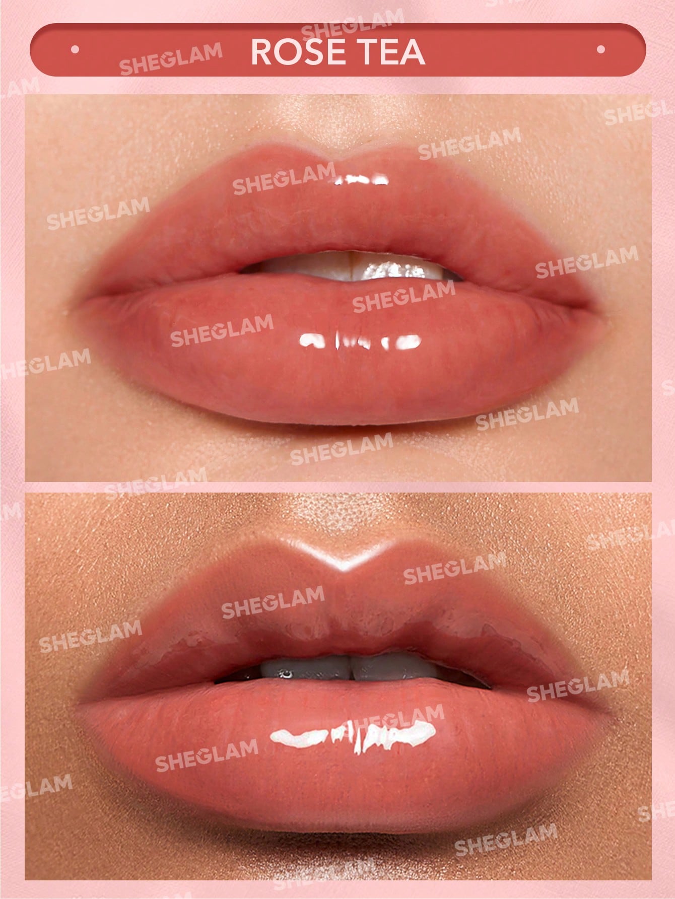 Glaze Daze Lip Gloss-Rose Tea 2