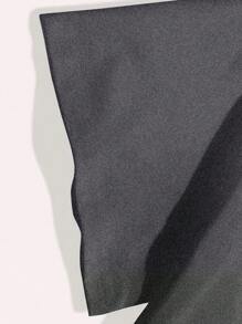 SHEIN LUNE Große Größen Damen Rundhals Kurzarm Lässig T-Shirt mit Amerika-Motiv, Sommer