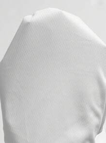 ROMWE MEN Goth 男士龙印花运动篮球网眼短裤，二合一，透气，适合春夏季日常穿着、上学 - 白色 - 查看 7