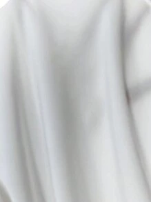 SHEIN LUNE Women's Solid Color Simple Daily Wear Peter Pan Collar Shirt,Short Sleeve Tops